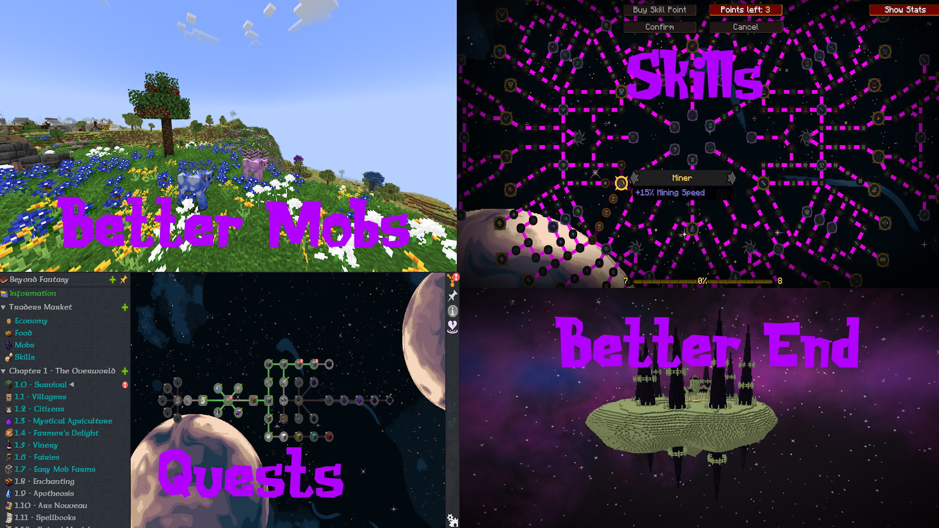 超越幻想——一款魔法 RPG 整合包 - Beyond Fantasy - A Magic RPG Modpack 超越幻想——一款魔法 RPG 整合包 - Beyond Fantasy - A Magic RPG Modpack