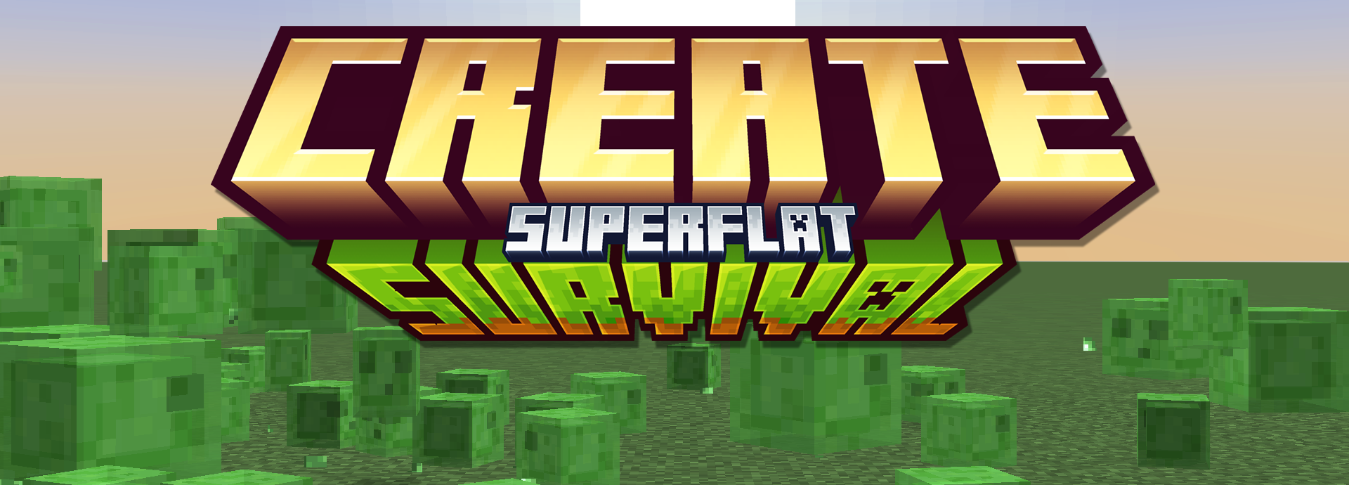 机械动力：超平坦生存 - Create: Superflat Survival
