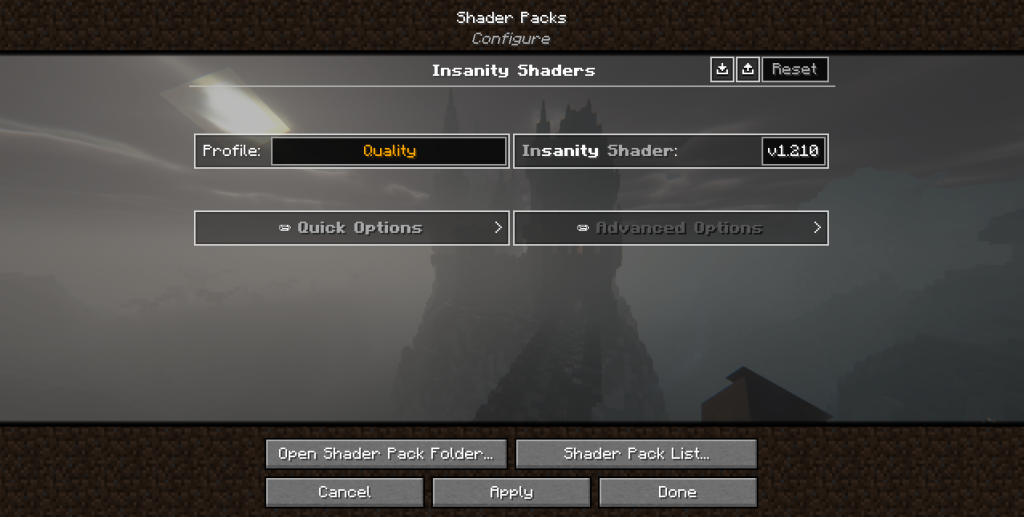 疯狂光影 - Insanity Shader 疯狂光影 - Insanity Shader