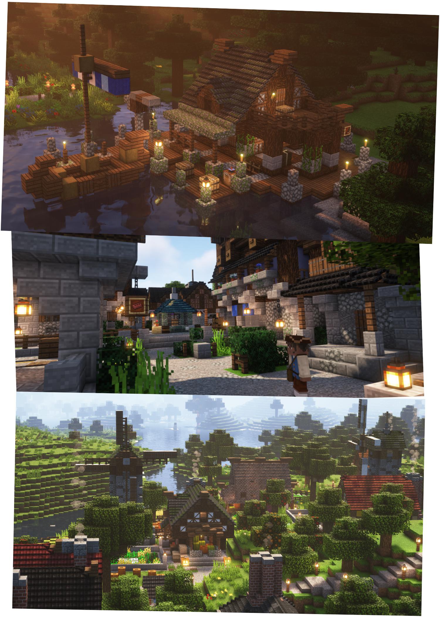 村庄生活 4 - Life in the village 4