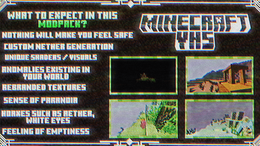 Minecraft VHS 整合包 - Minecraft VHS