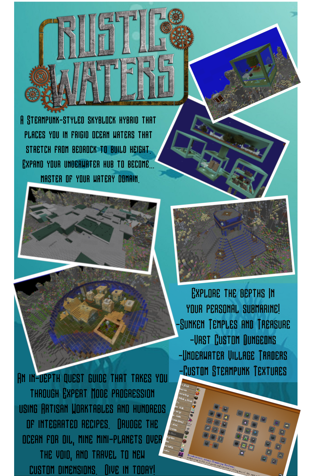 Seablock：乡村水域 - Seablock: Rustic Waters