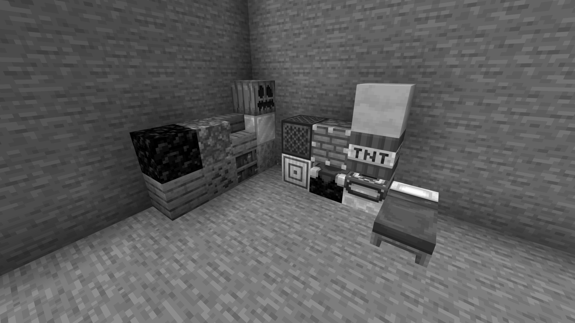 纯黑白光影(灰度)- True Black & White Shader (Grayscale) 纯黑白光影(灰度)- True Black & White Shader (Grayscale)