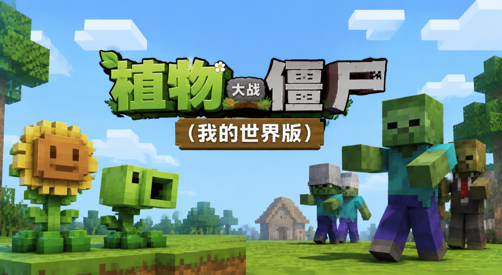 植物大战僵尸(我的世界版) 植物大战僵尸(我的世界版)
